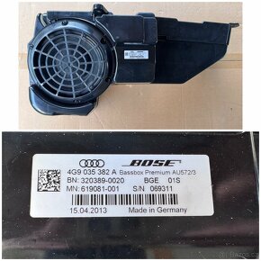 Jednotky a el. soucasti - Audi A6 4G/C7 - 4