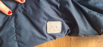 Modrá péřová bunda REIMA, vel. 122 (7 let) - 4