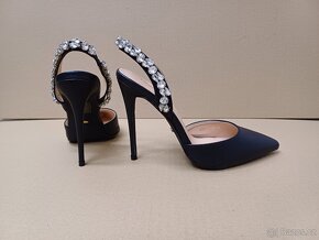 Černé lodičky volná pata vel.37 - 4