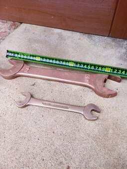 Plochý klíče - bronz - 4