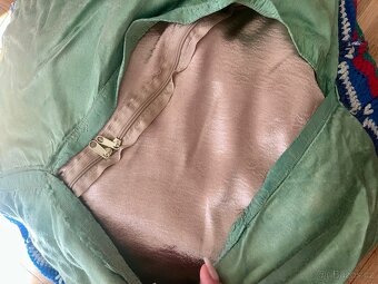 Statožitný háčkovaný kulatý polštář, 50 cm - 4