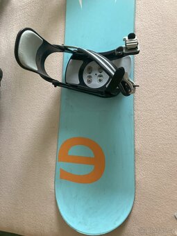 Snowboard 160cm s vázáním - 4