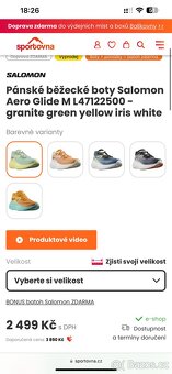 Salomon Aero Glide vel 48 - běžecké boty - 4