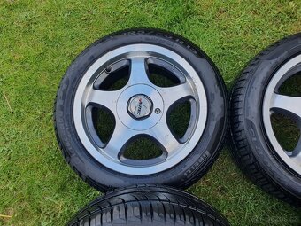 Alu kola Autec 15" 4x100 s pneu Pirelli - 4