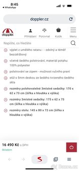 Zahradní stůl - 4