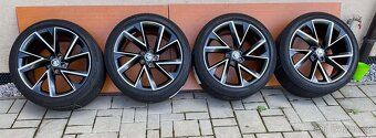 VEGA schwarz orig.skoda Superb3V 5x112 8j x19 ET 45 VW - 4