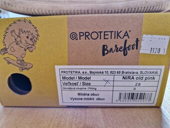 Dětské celoroční Barefoot boty Protetika - velikost 28 - 4
