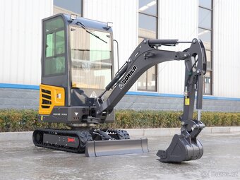 Minibagr Gorila G20SE l PRO CAB - Motor KUBOTA akce - 4