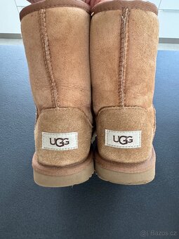 Zimní boty UGG Kids Clasic II Chestnut vel. 36 - 4