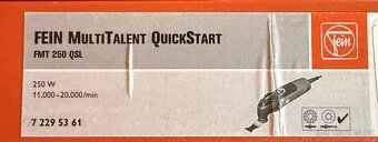 Oscilačni Bruska Fein Multitalent quickstart FMT250 - 4