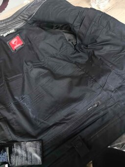 Dámská kožená bunda na motorku Ducati Dainese černá - 4