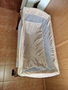 Cestovní postýlka Caretero Medio hnědá - 4