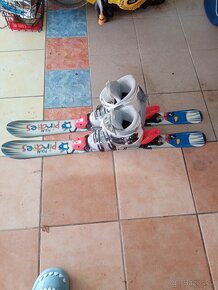 Dětské lyže +boty - 4