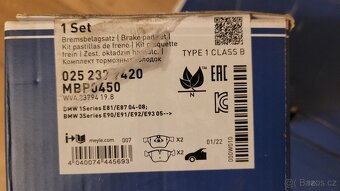 brzdové kotouče a destičky BMW E60 E63 E64 - 4