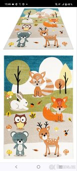 Koberec dětsky "zvířata" - 4