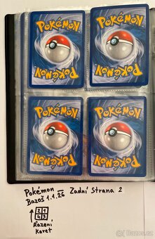 Kusové karty TCG Pokémon STARÉ PŘES 15LET (ORIGINÁL) - 4