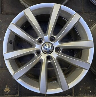 ORIGINÁL VW HLINÍKOVÉ DISKY 5x112 R17 - 4