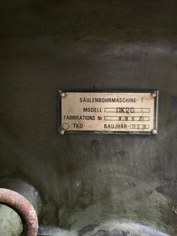 Sloupová vrtačka,  soustruh, kotoučová bruska - 4