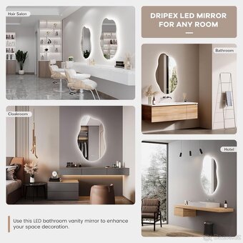 Koupelnové zrcadlo luxus - 4