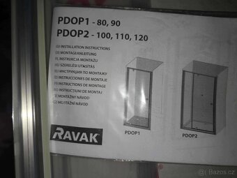 Sprchové dveře do niky RAVAK š.80cm - pivot - 4