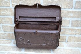 Litinová poštovní schránka MOTIV KVĚTIN - 4