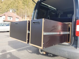Vestavba do VW caddy life 1.9 tdi - 4