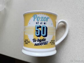 Porcelánový hrnek, hrníček nový. Druhý k 50 tinám. - 4