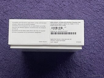 Apple AirPods 2.gen - původní balení, dobrý stav - 4