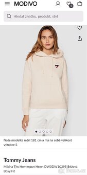 Tommy Hilfiger dámská mikina vel. L/XL Rezervace - 4