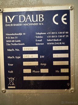 DĚLIČKA TĚSTA DAUB AUTOMAT - 4