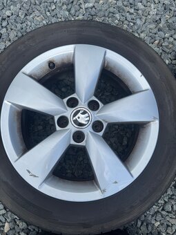 Alu sada škoda 15” 5x100, 185/60 r15 - 4