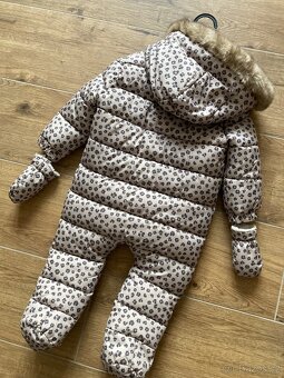 Zimní kombinéza s rukavicemi 9-12m/vel.80 - 4