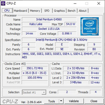 GIGABYTE B250M-DS3H + ZDARMA INTEL PENTIUM G4560 - 4