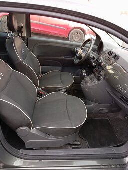 Fiat 500  1,1 benzín ,panorama,2015 - 4