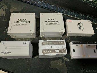 Viltrox nabíjecí set 2x baterie NP-F970 USB C s led, USB C - 4