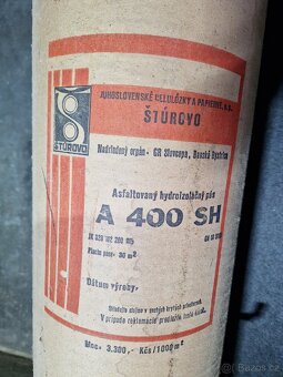 ASFALTOVÝ PÁS, HYDROIZOLAČNÍ LEPENKA, IPA (cca 45m2) - 4
