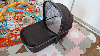 Kočárek Moon Nuova Sport s korbičkou a sportovním sedákem - 4