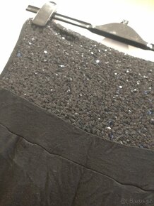 Černé mini šaty Clockhouse - 4