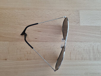 sluneční polarizační brýle stříbrné zrcadlovky - 4