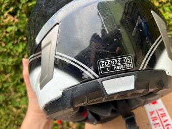 Moto helma Nox L se slunečním štítem - 4