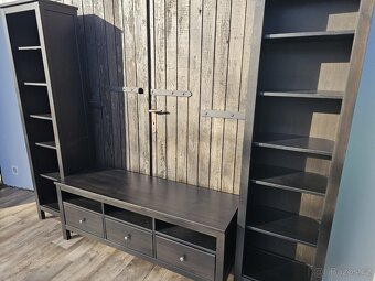 IKEA HEMNES obývací stěna - černohnědá - 4