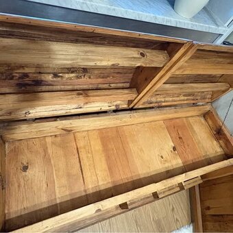 Dřevěná truhla masiv - 4