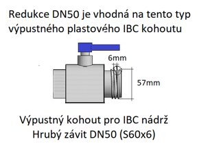 Nový  ventil na ibc kontejner - 4