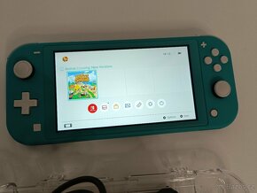 Nintendo Switch Lite 32GB + hra Animal Crossing - 4