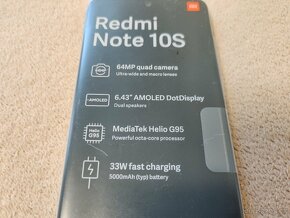 Xiaomi Redmi Note 10S.  6gb/128gb.  Biela metalíza. - 4