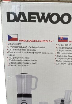 MULTIFUNKČNÍ MIXÉR 3 V 1 DAEWOO DBL-854GC - 4