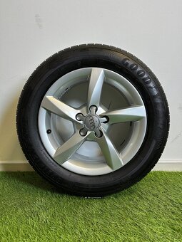 Alu kola 5x112 r16 s letním pneu (8) - 4