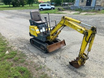 JAPONSKÝ MINIBAGR KOMATSU PC03 750KG - 4
