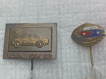 Moto Odznaky Škoda Tatra, Zetor, Wartburg - 4