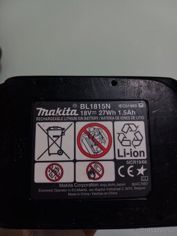 AKU Vrtačka MAKIA S příklepem DHP453SYE - 4